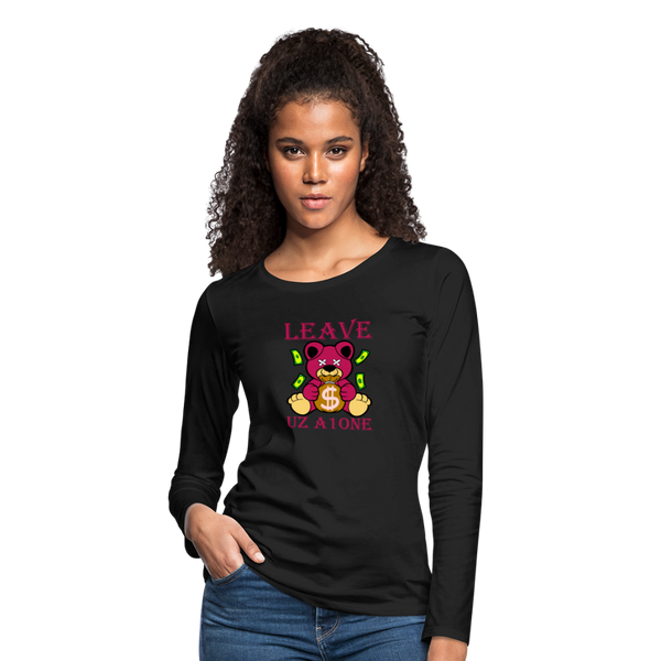 Women's Premium Long Sleeve T-Shirt - black