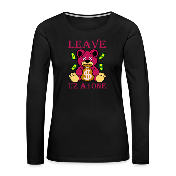 Women's Premium Long Sleeve T-Shirt - black