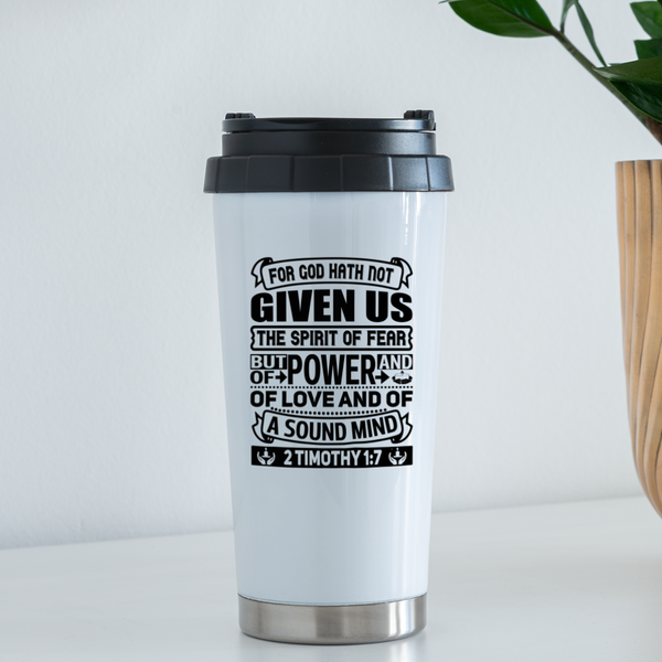 Travel Mug - white