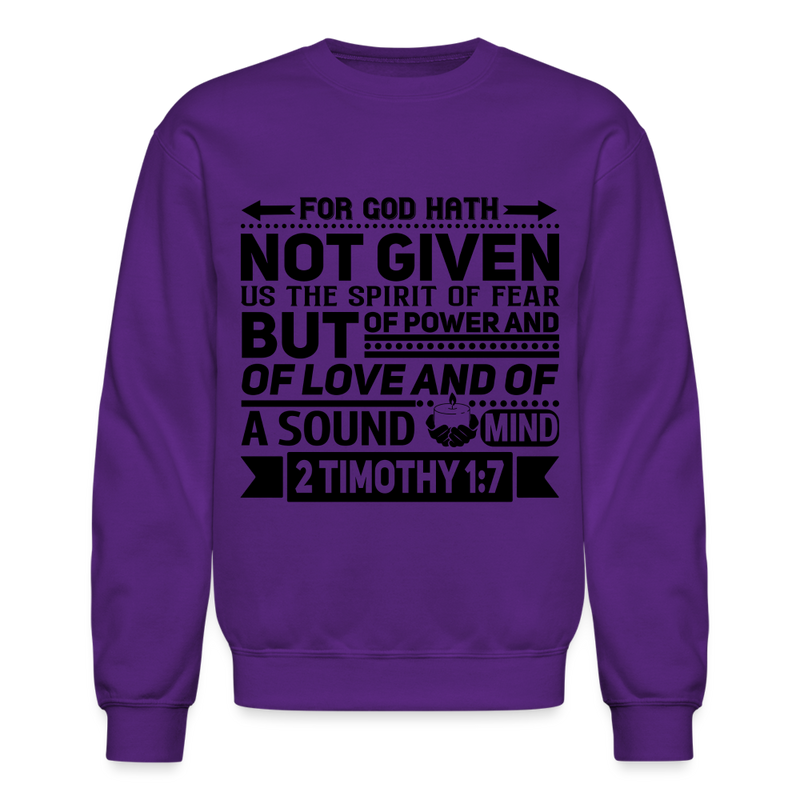 Crewneck Sweatshirt - purple