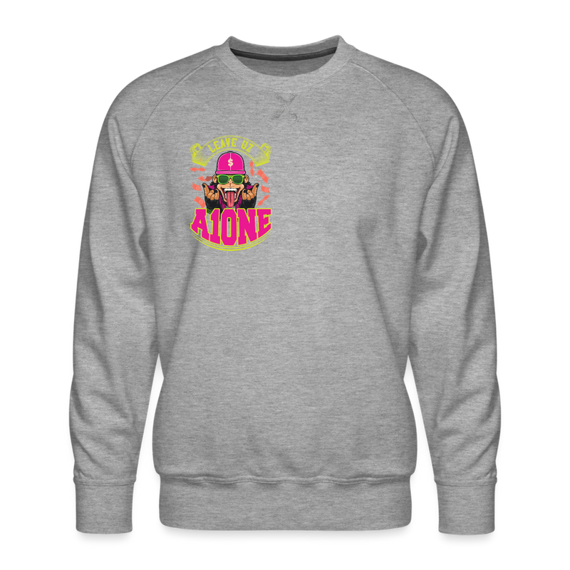 Men’s Premium Sweatshirt - heather grey