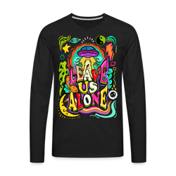 Men's Premium Long Sleeve T-Shirt - black