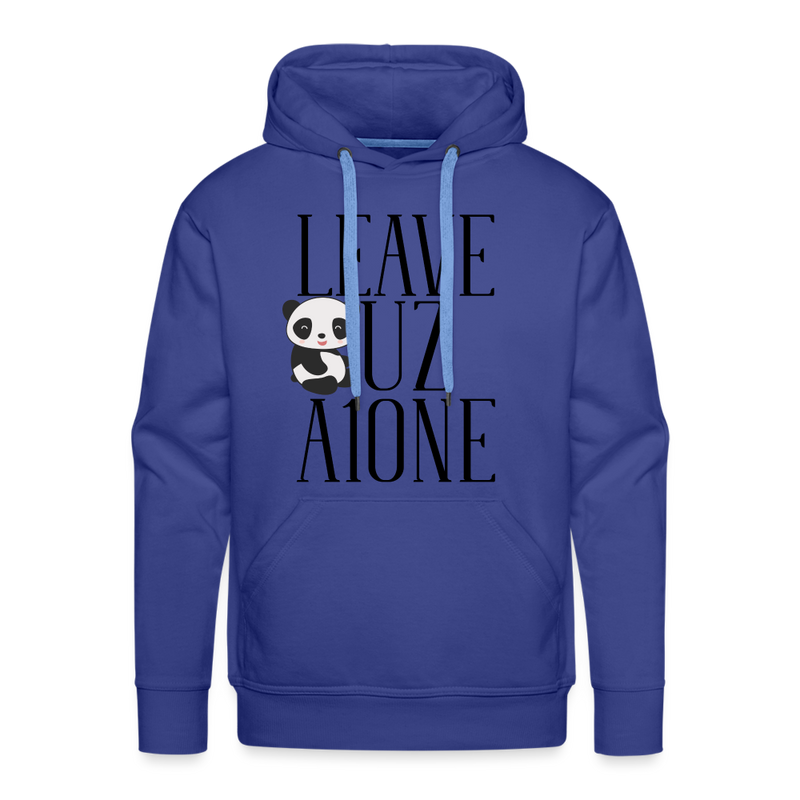 Leave Uz A1one Men’s Premium Hoodie - royal blue