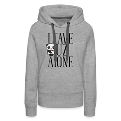 Leave Uz A1one Women’s Premium Hoodie - heather grey