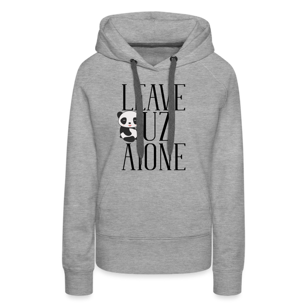 Leave Uz A1one Women’s Premium Hoodie - heather grey